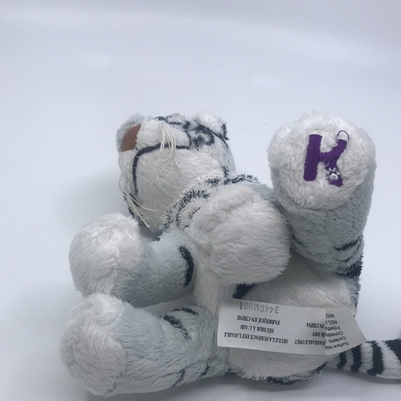 Kinectimals Microsoft Plush 2011 Grey Light Blue Maltese Tiger Stuffed Animal - Picture 6 of 11